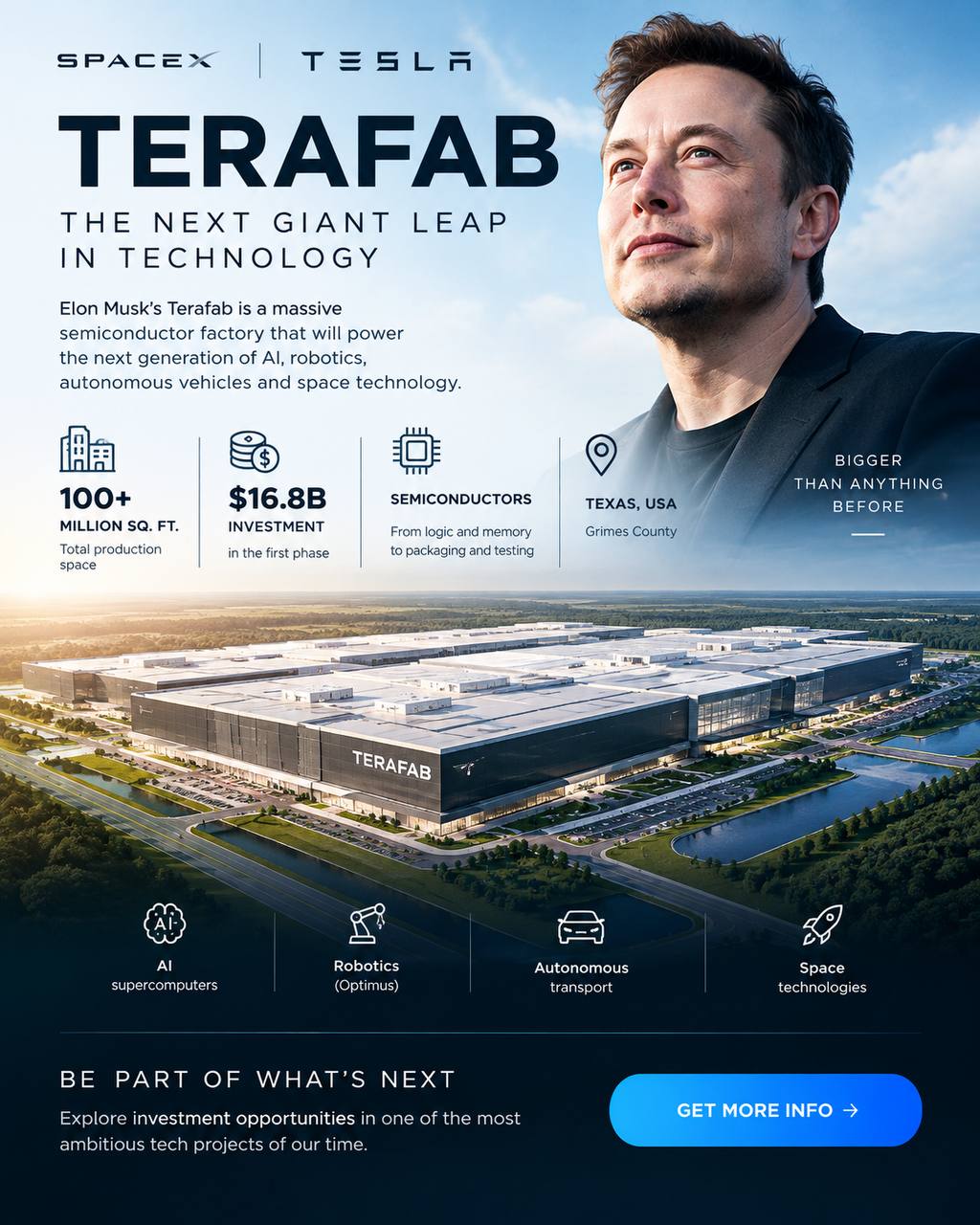 Terafab — the next giant leap in technology